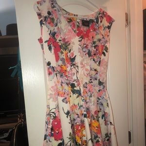 worn once fit and flare dress